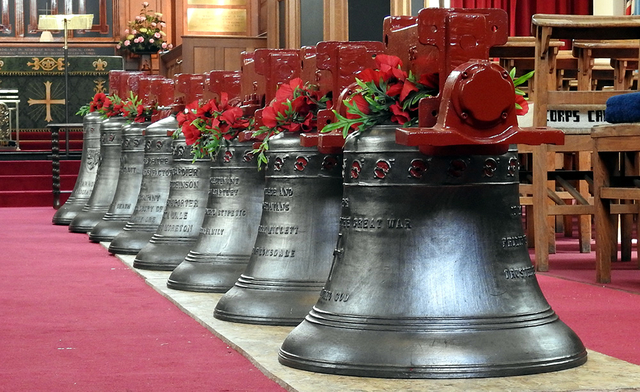 Bells at St George, Ypres (Belgium)